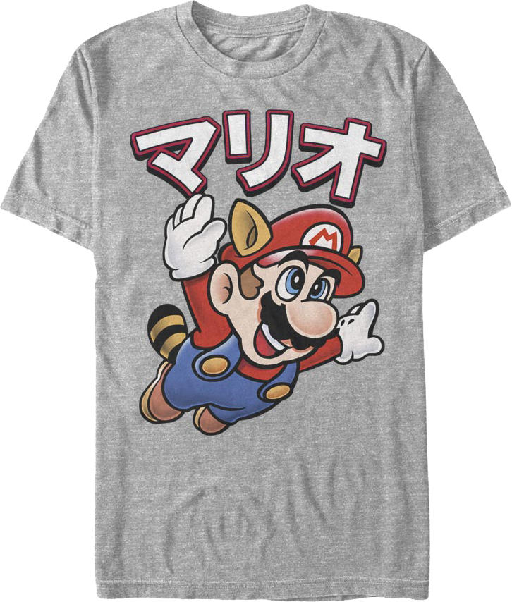 Japanese Mario Mario Bros. 3 T-Shirt