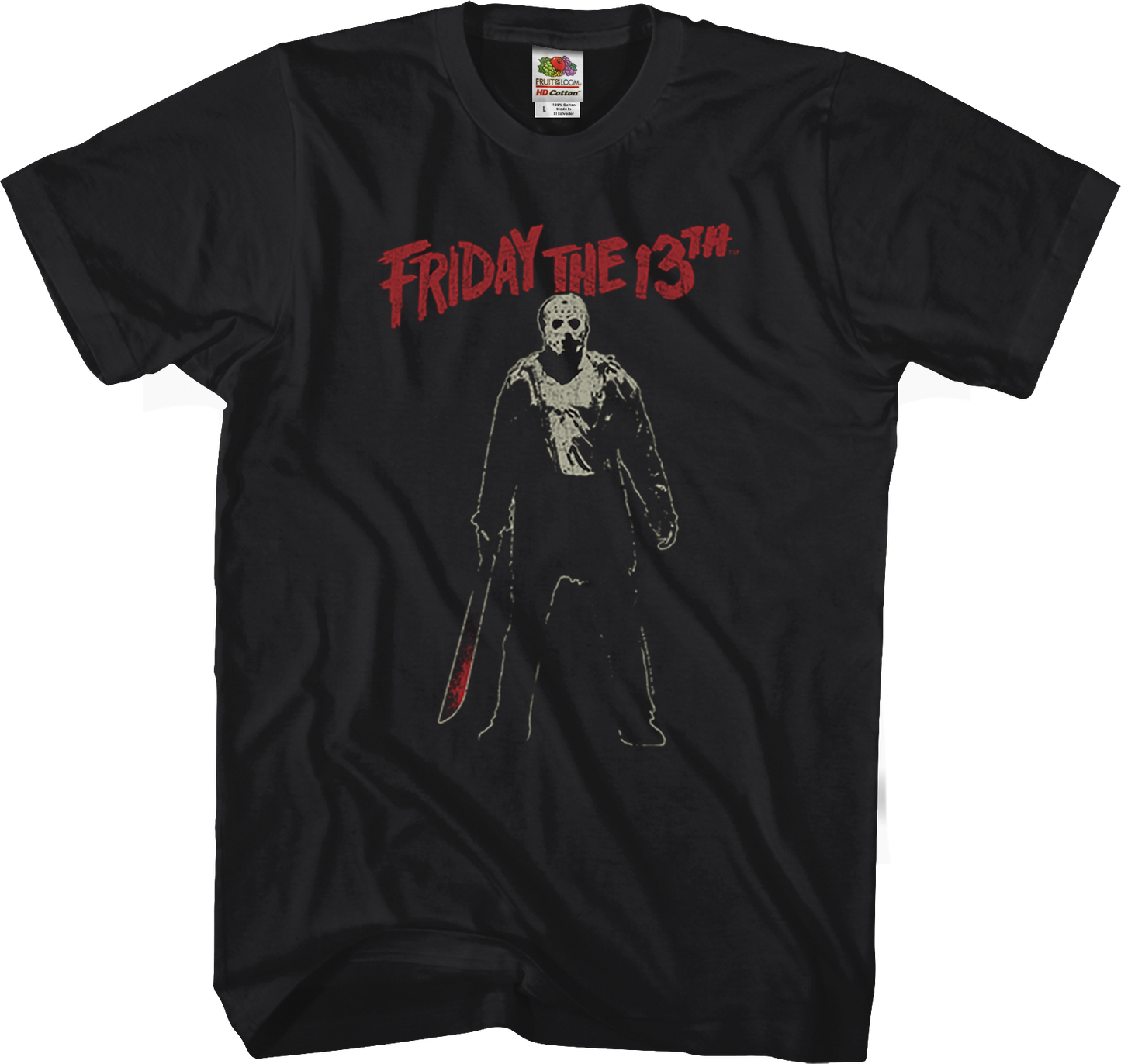 Jason Voorhees Machete Friday the 13th T-Shirt