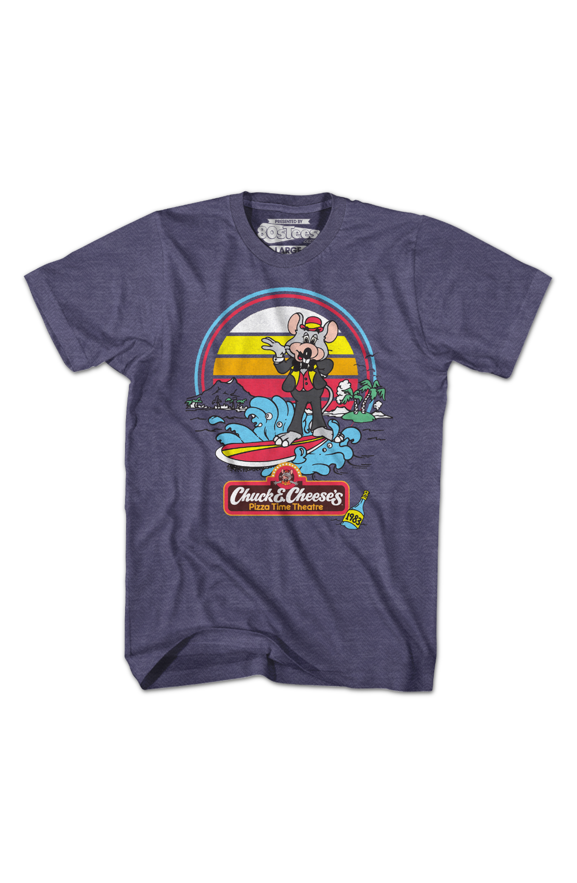 Surfing Chuck E. Cheese T-Shirt