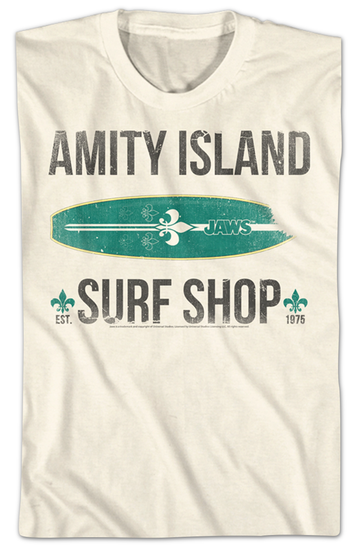JAWS Amity Island Surf Shop Shirt