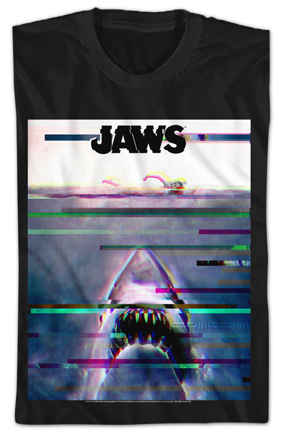 Jaws Tracking Lines T-Shirt