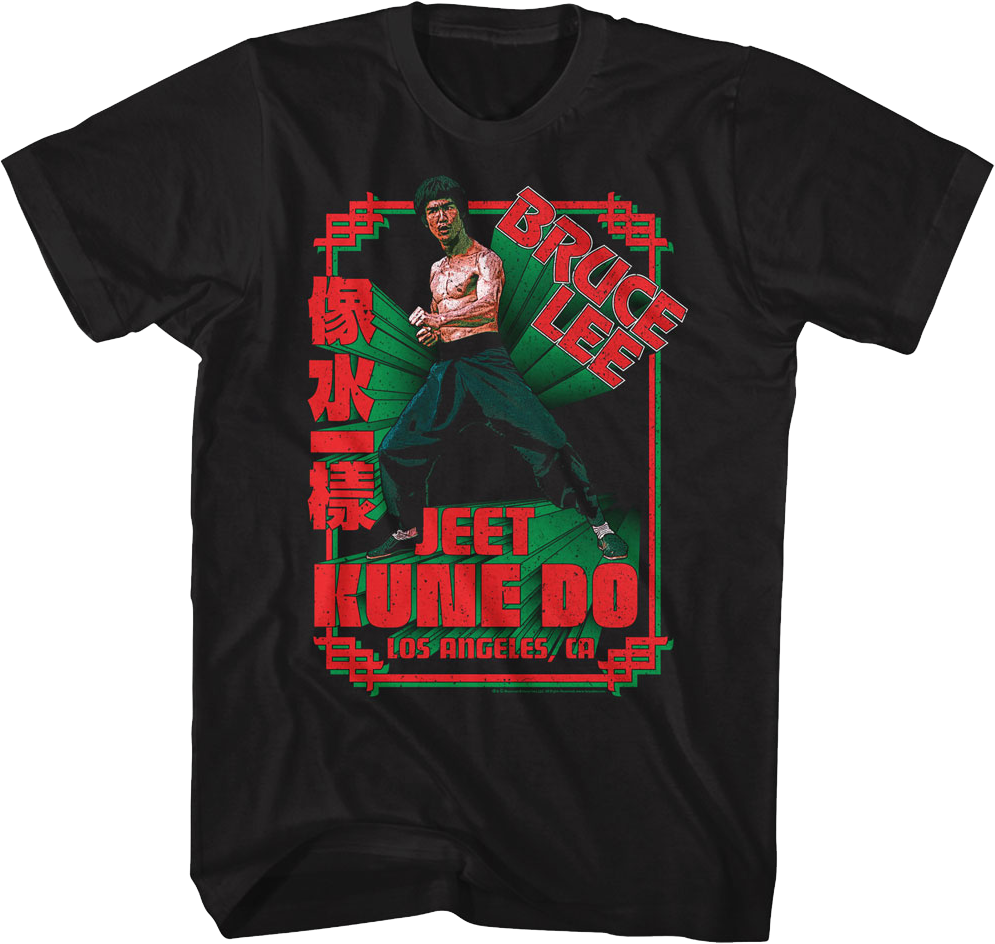 Jeet Kune Do Los Angeles Bruce Lee T-Shirt