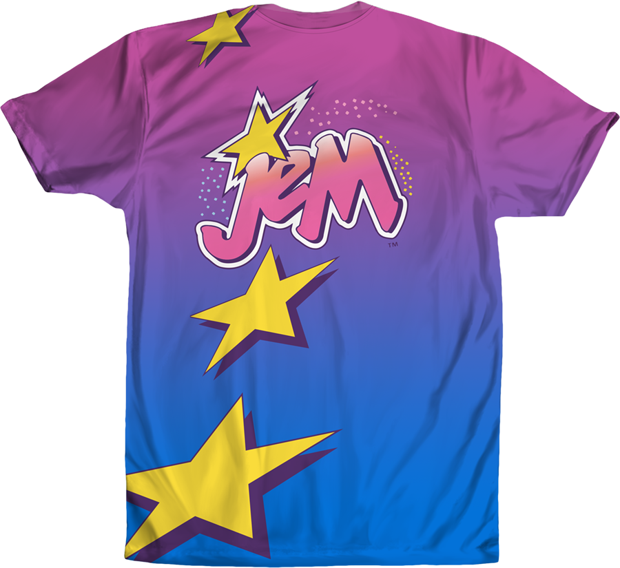 Jem and the Holograms Sublimation T-Shirt