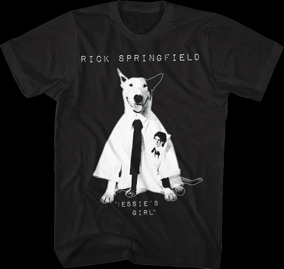 Jessie's Girl Working Class Dog Rick Springfield T-Shirt