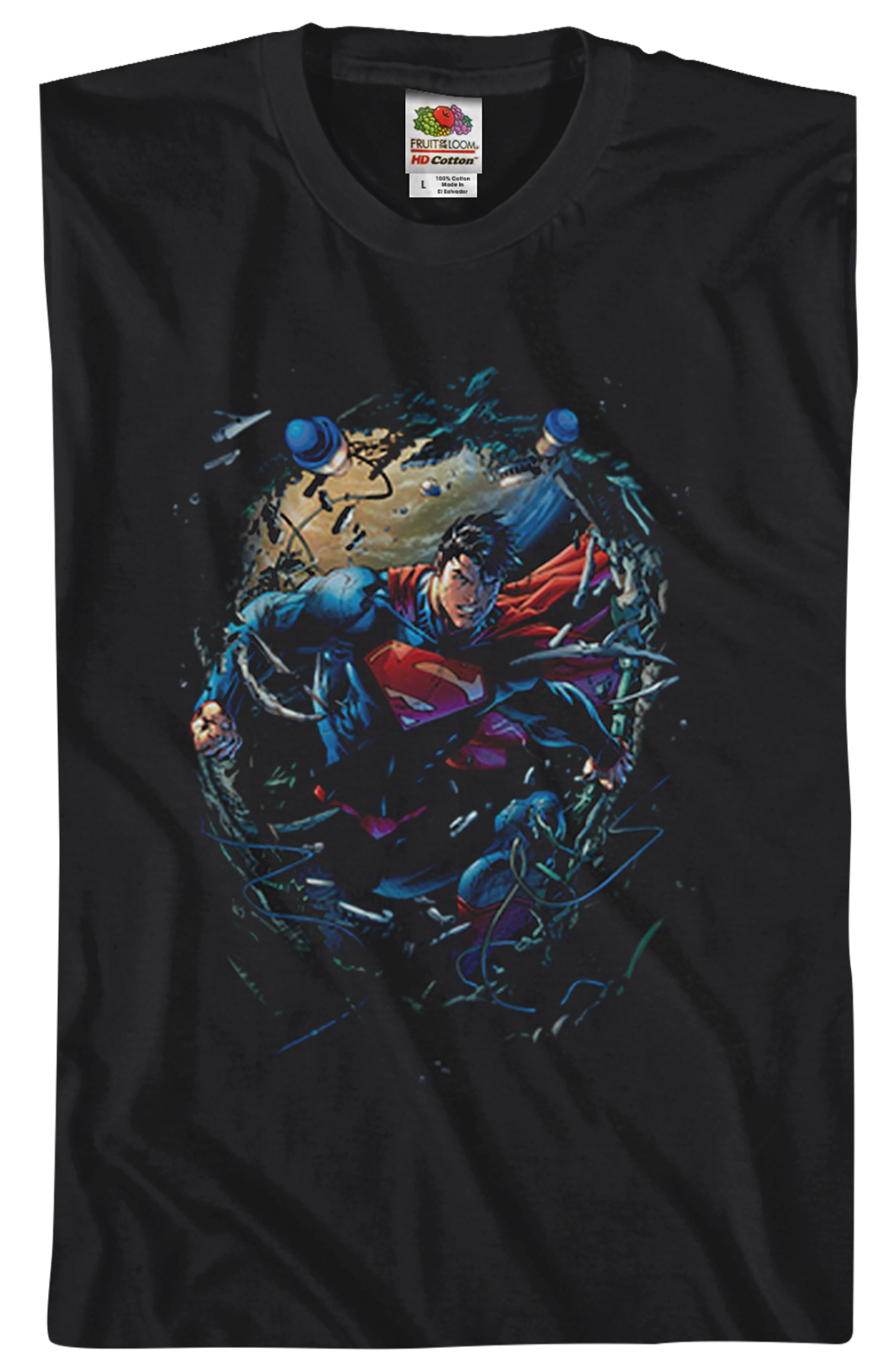 Jim Lee Unchained Superman T-Shirt