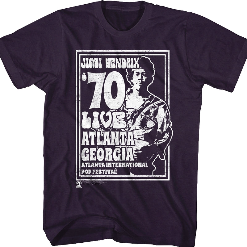 Jimi Hendrix Live T-Shirt
