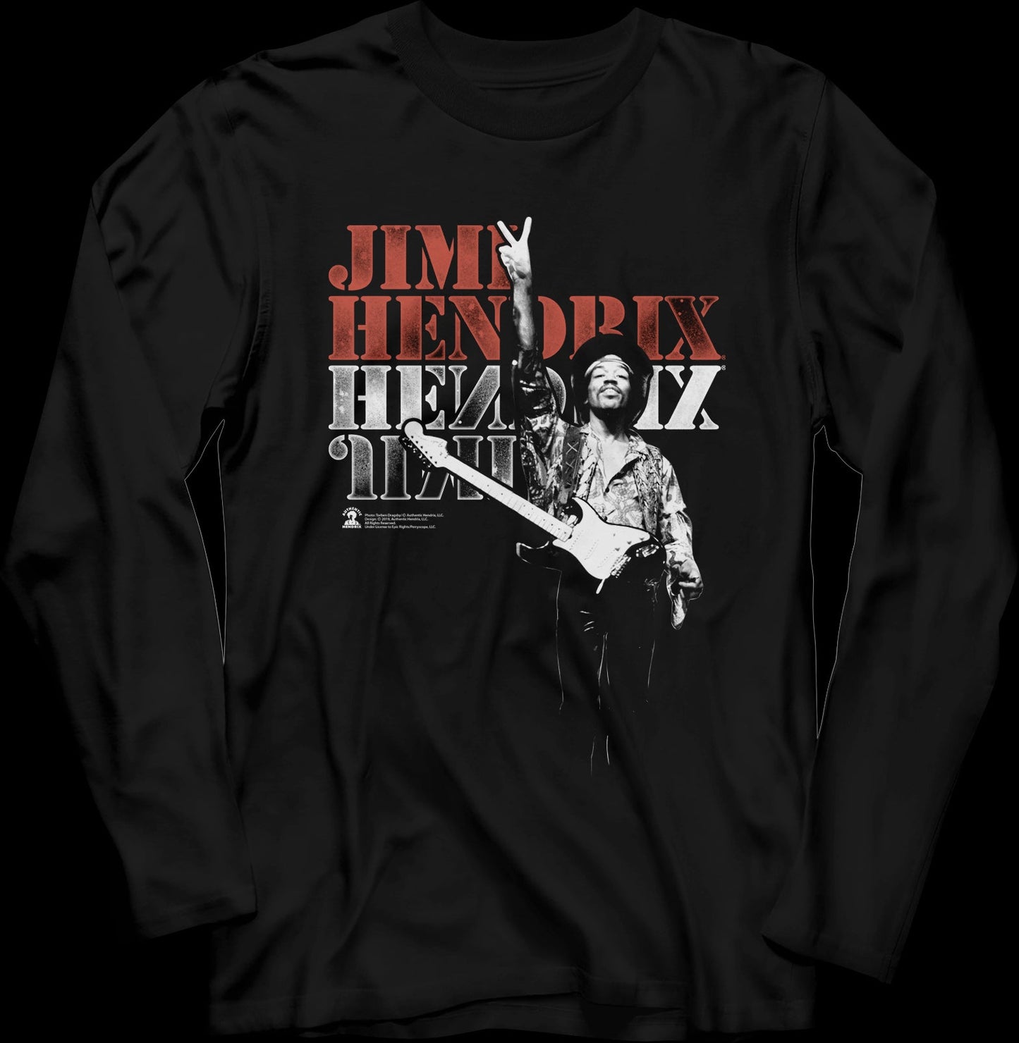 Jimi Hendrix Long Sleeve Shirt
