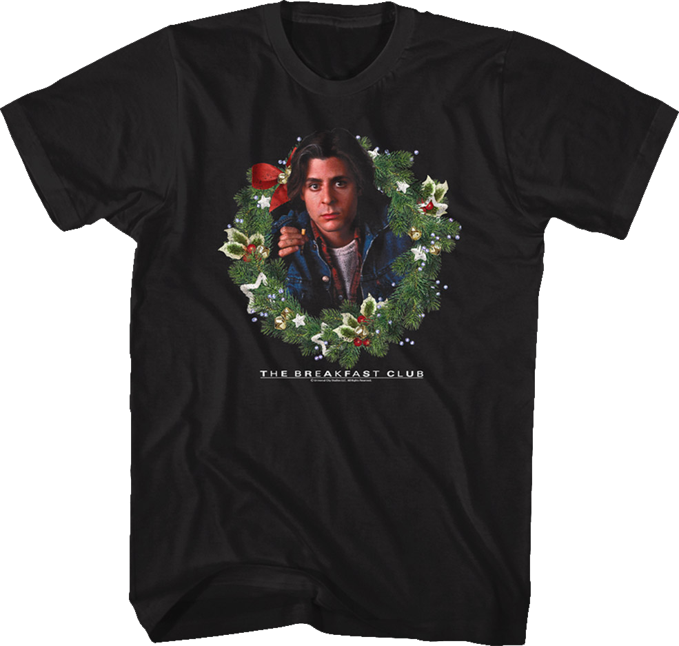 John Bender Wreath Breakfast Club T-Shirt