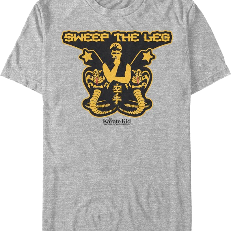 John Kreese Sweep The Leg Karate Kid T-Shirt