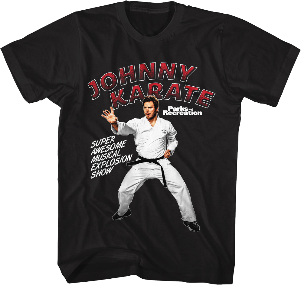 Johnny Karate Parks and Recreation T-Shirt