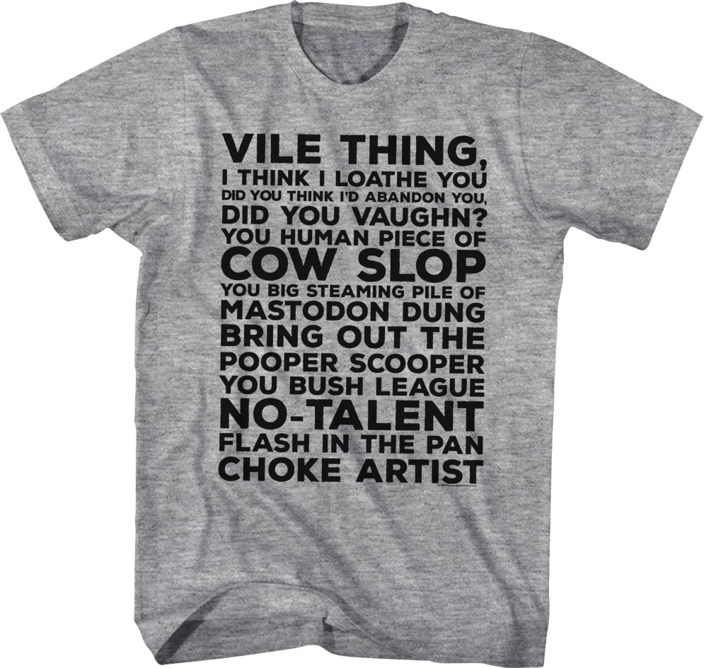 Johnny Taunts Major League T-Shirt