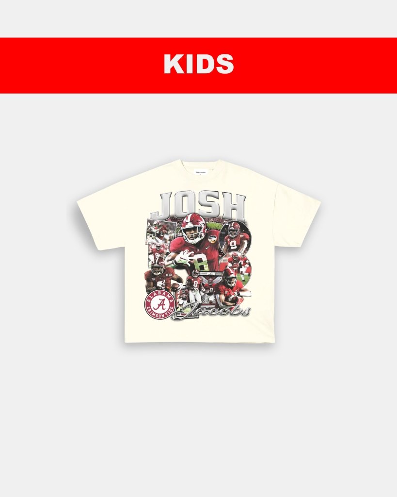 JOSH JACOBS - ALABAMA - KIDS TEE Style001