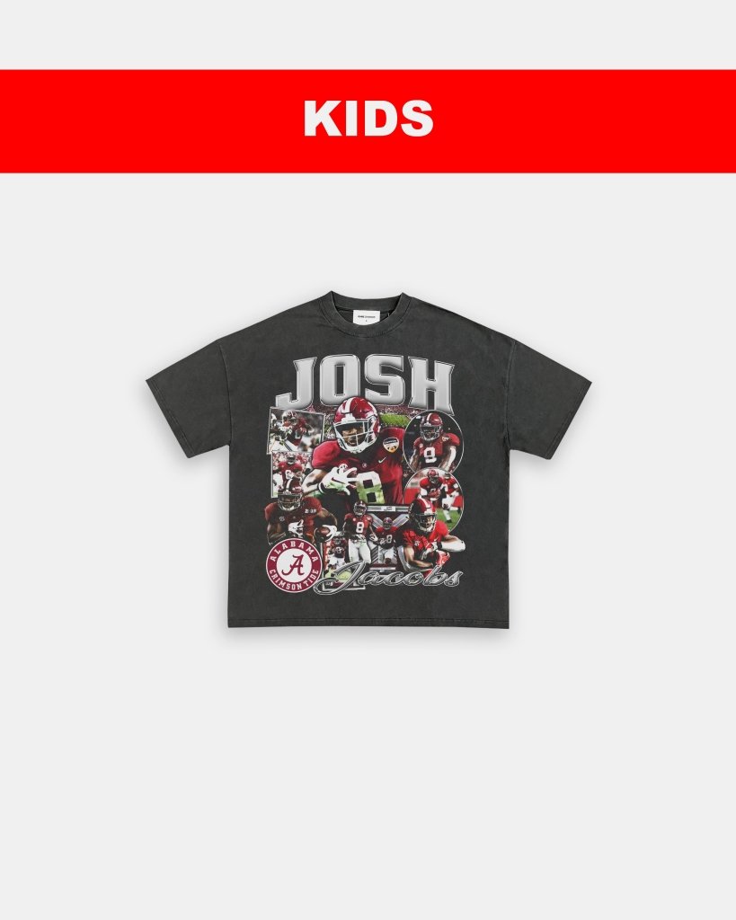 JOSH JACOBS - ALABAMA - KIDS TEE Style001