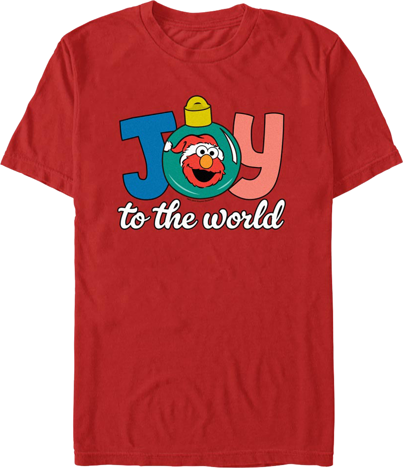 Joy To The World Sesame Street T-Shirt