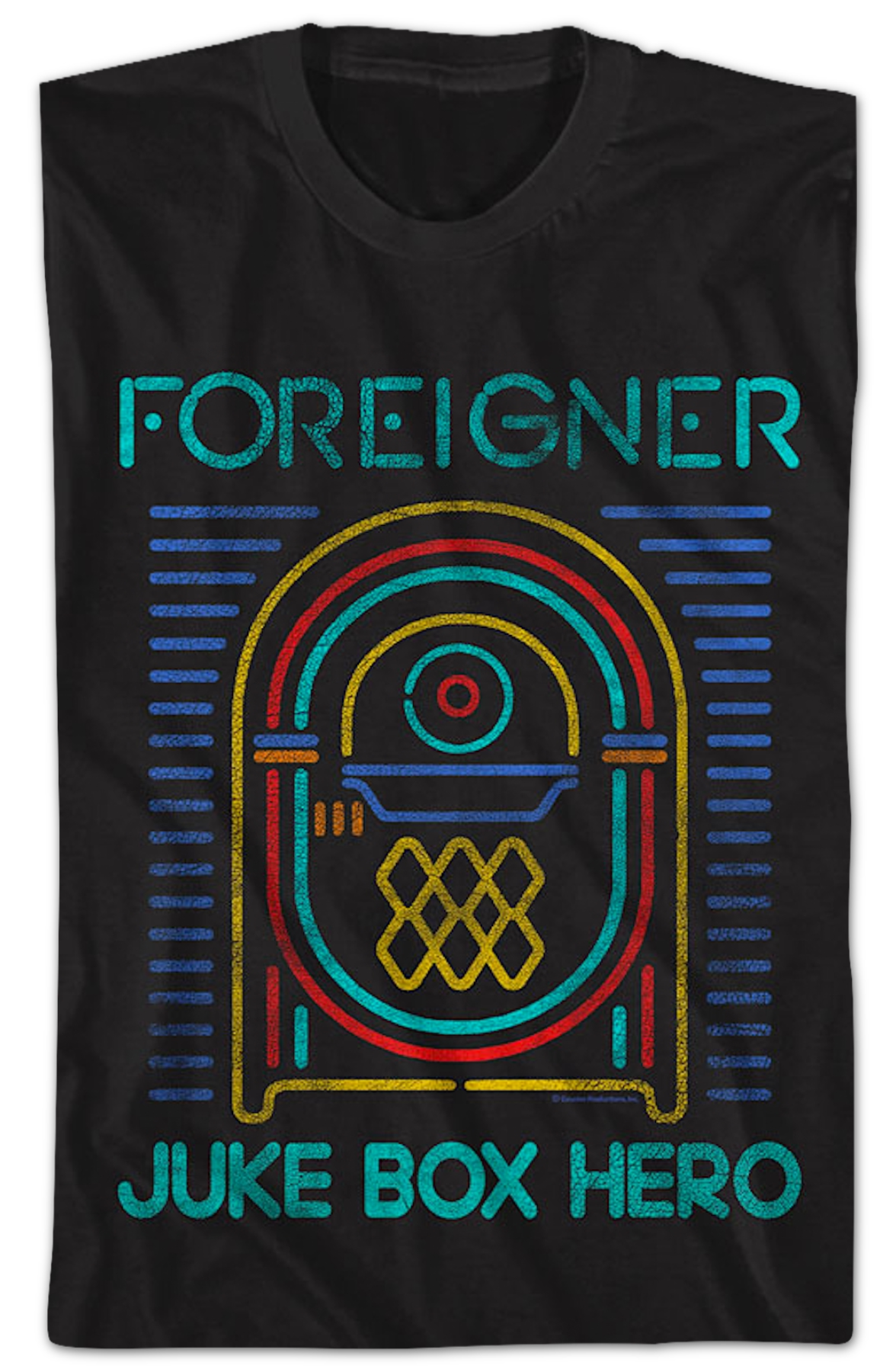 Juke Box Hero Foreigner T-Shirt