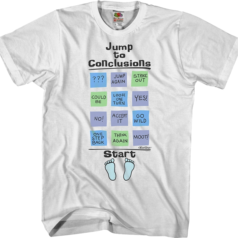 Jump To Conclusions Office Space T-Shirt