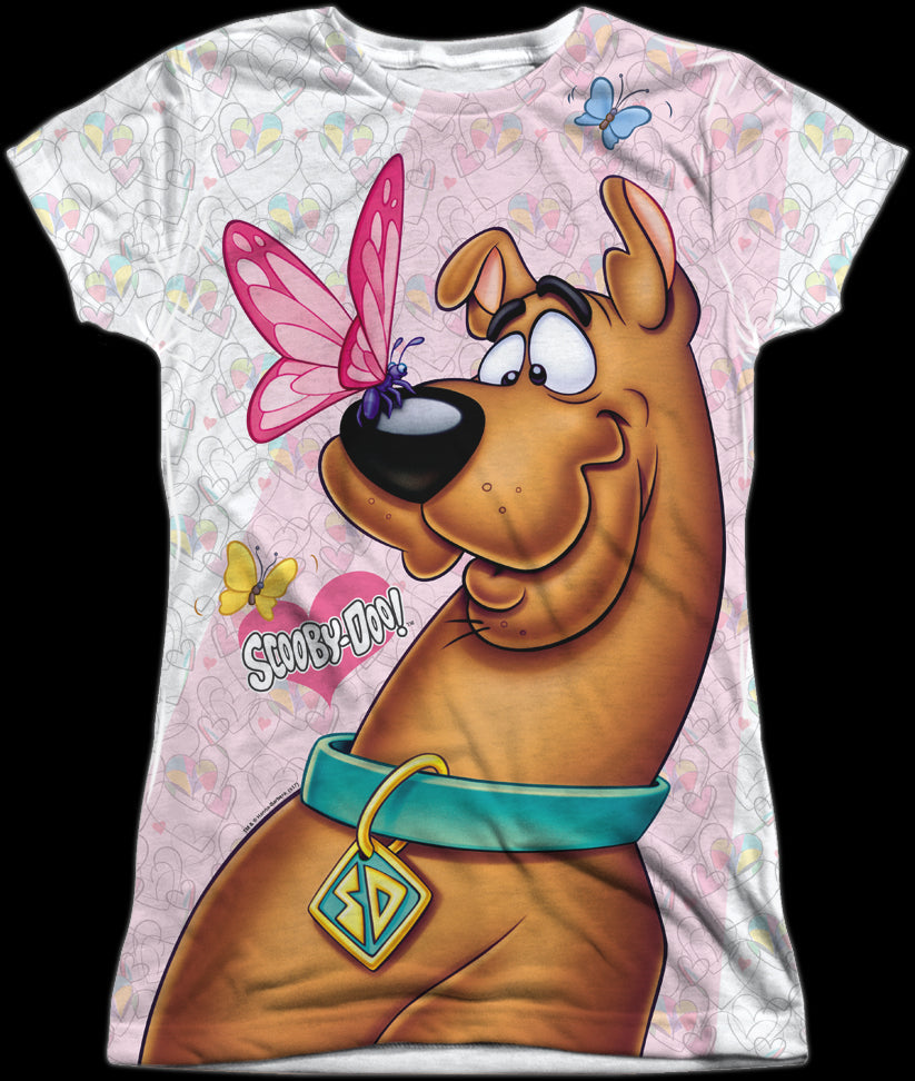 Junior Butterfly Scooby-Doo Shirt