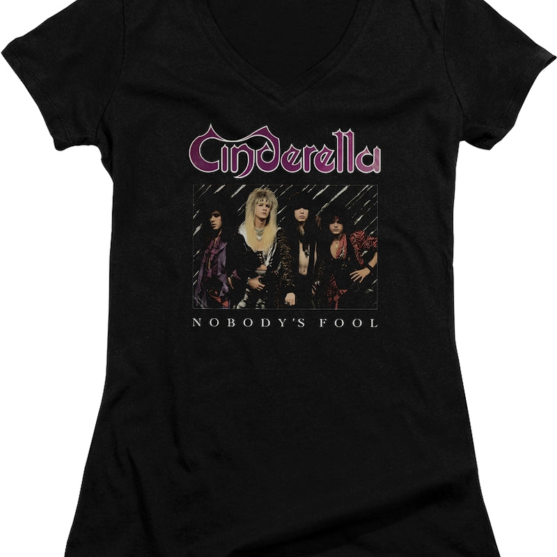 Junior Nobody's Fool Cinderella V-Neck Shirt
