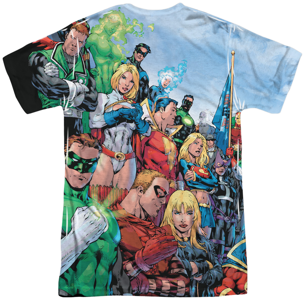 Justice League America Sublimation Shirt