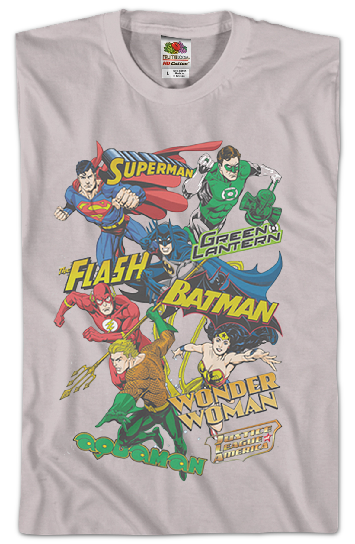 Justice League of America Characters T-Shirt