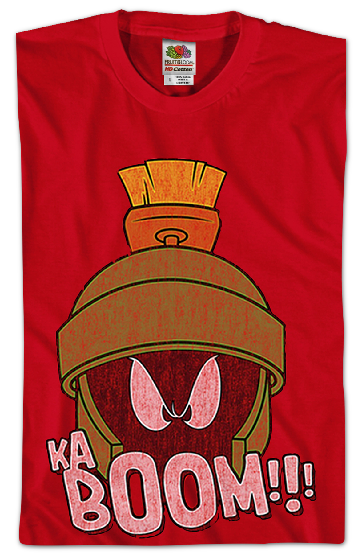 Kaboom Marvin The Martian Looney Tunes T-Shirt