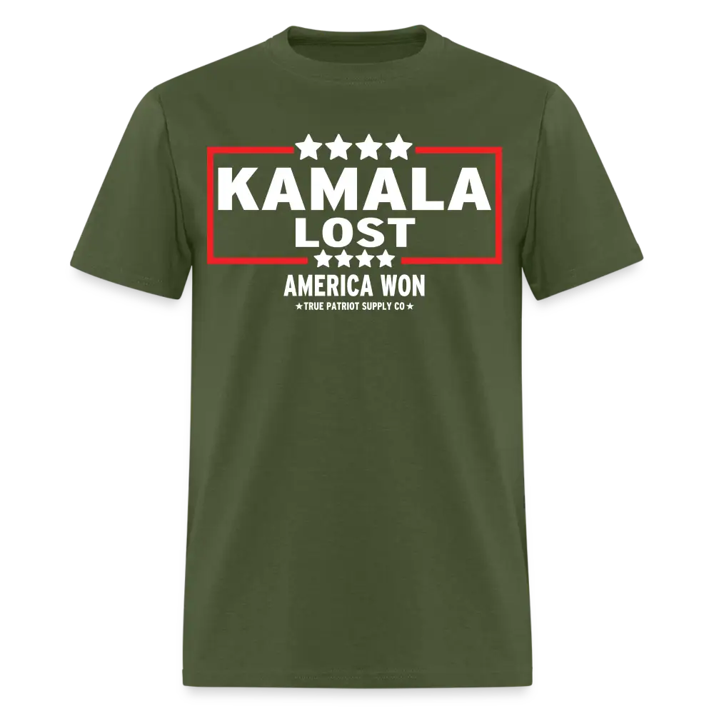 Kamala Lost America Won Trump 2024 Victory Unisex Classic T-Shirt
