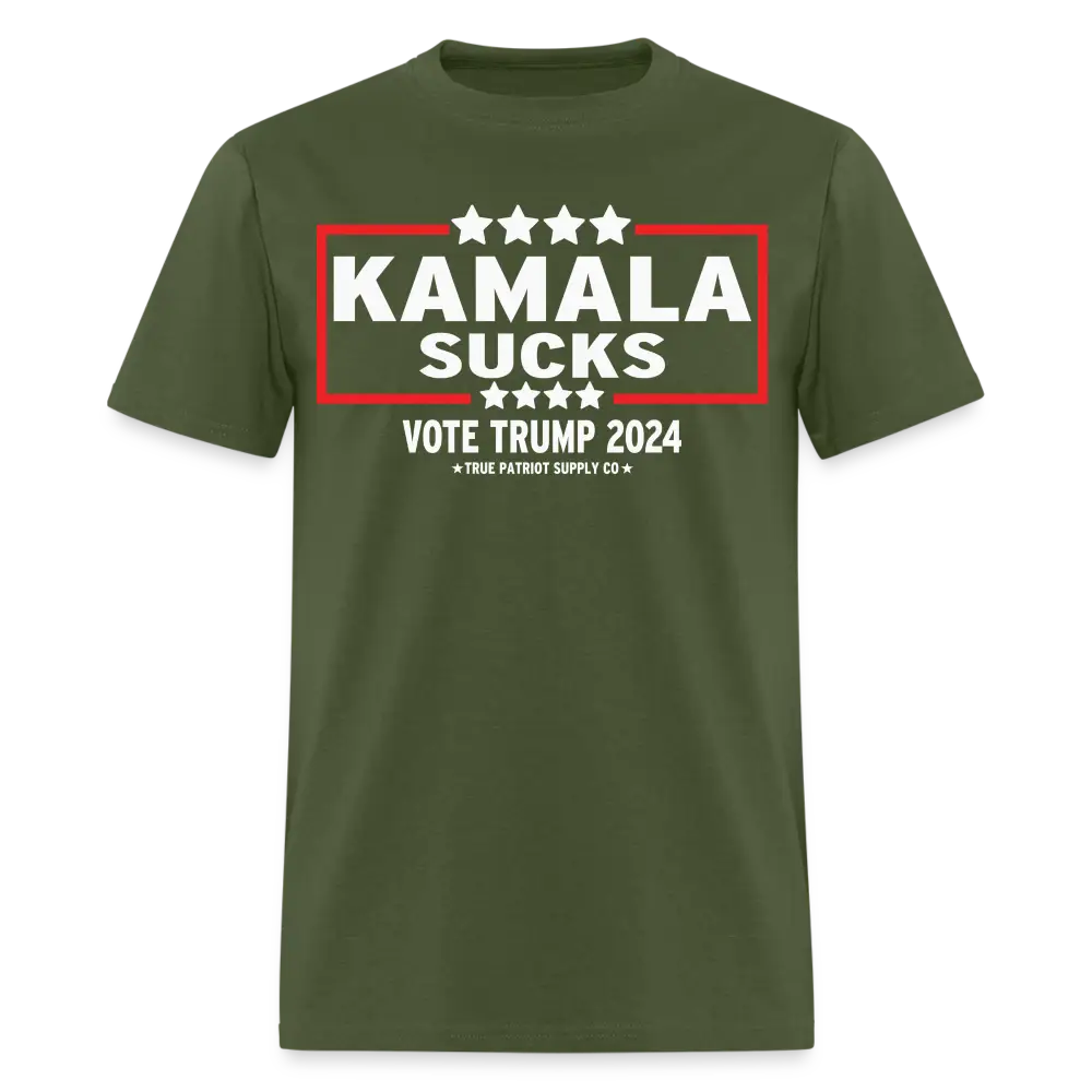 Kamala Sucks Vote Trump 2024 Anti Kamala Harris Unisex Classic T-Shirt