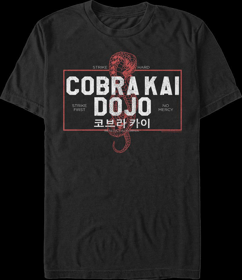 Kanji Text Cobra Kai T-Shirt