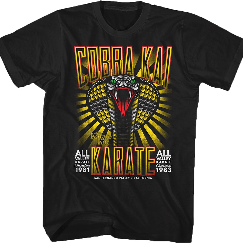 Karate Kid Cobra Kai Tattoo T-Shirt