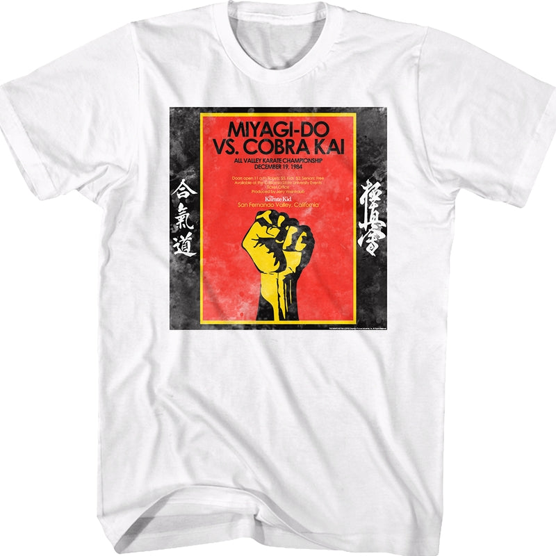 Karate Kid Miyagi-Do vs Cobra Kai T-Shirt