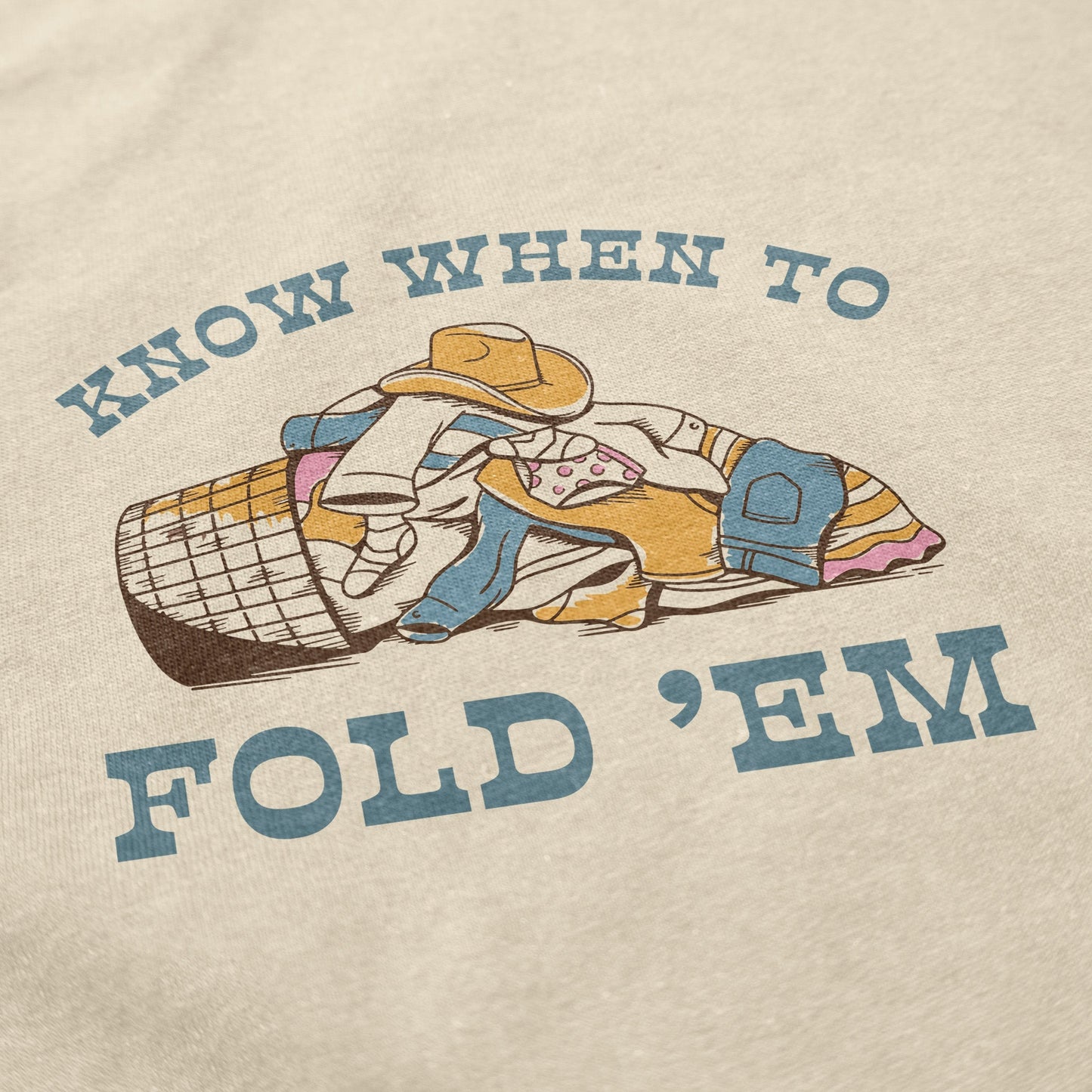 Know When to Fold Em T Shirt