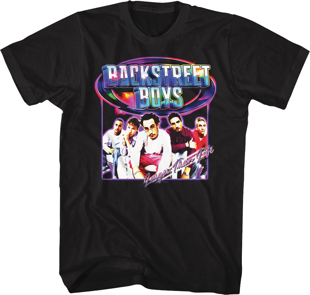 Larger Than Life Backstreet Boys T-Shirt