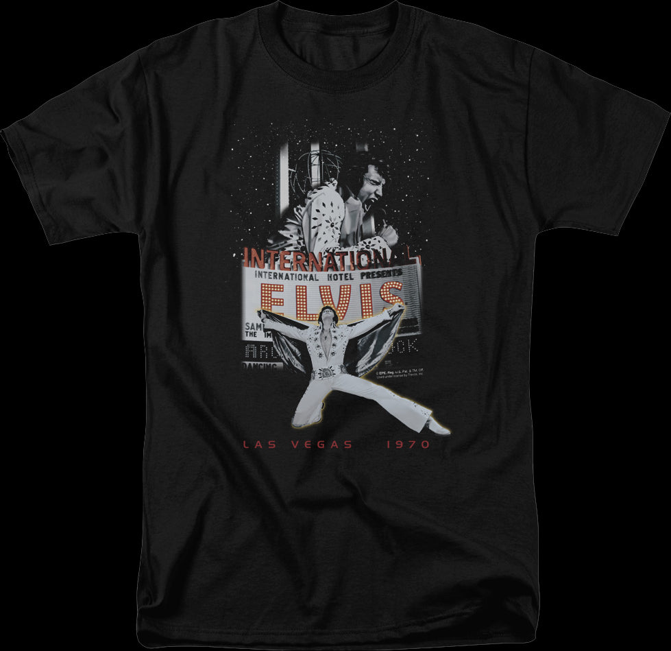 Las Vegas 1970 Elvis Presley T-Shirt