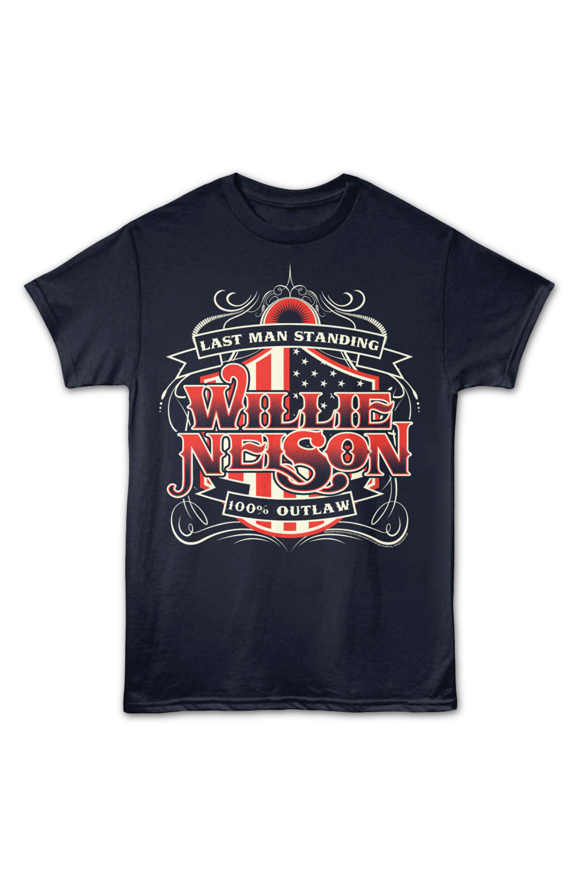 Last Man Standing Willie Nelson T-Shirt