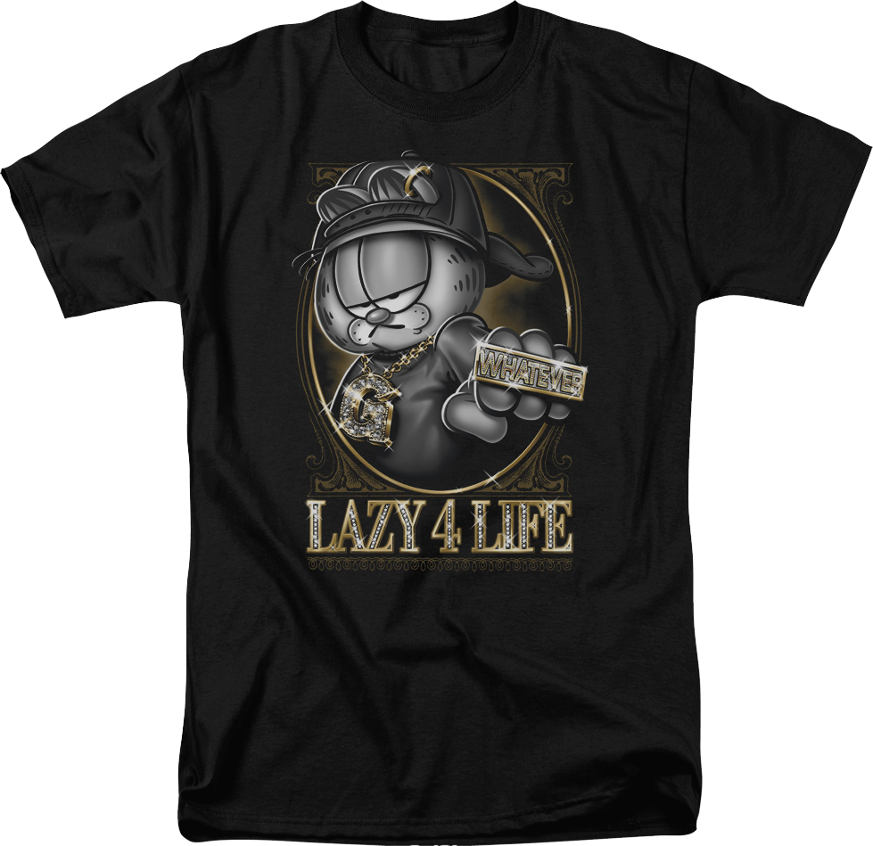 Lazy 4 Life Garfield T-Shirt