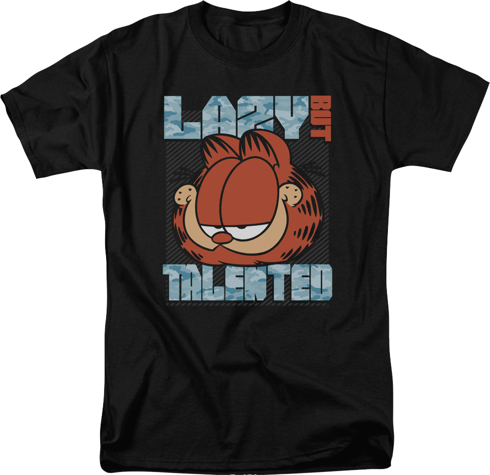 Lazy But Talented Garfield T-Shirt