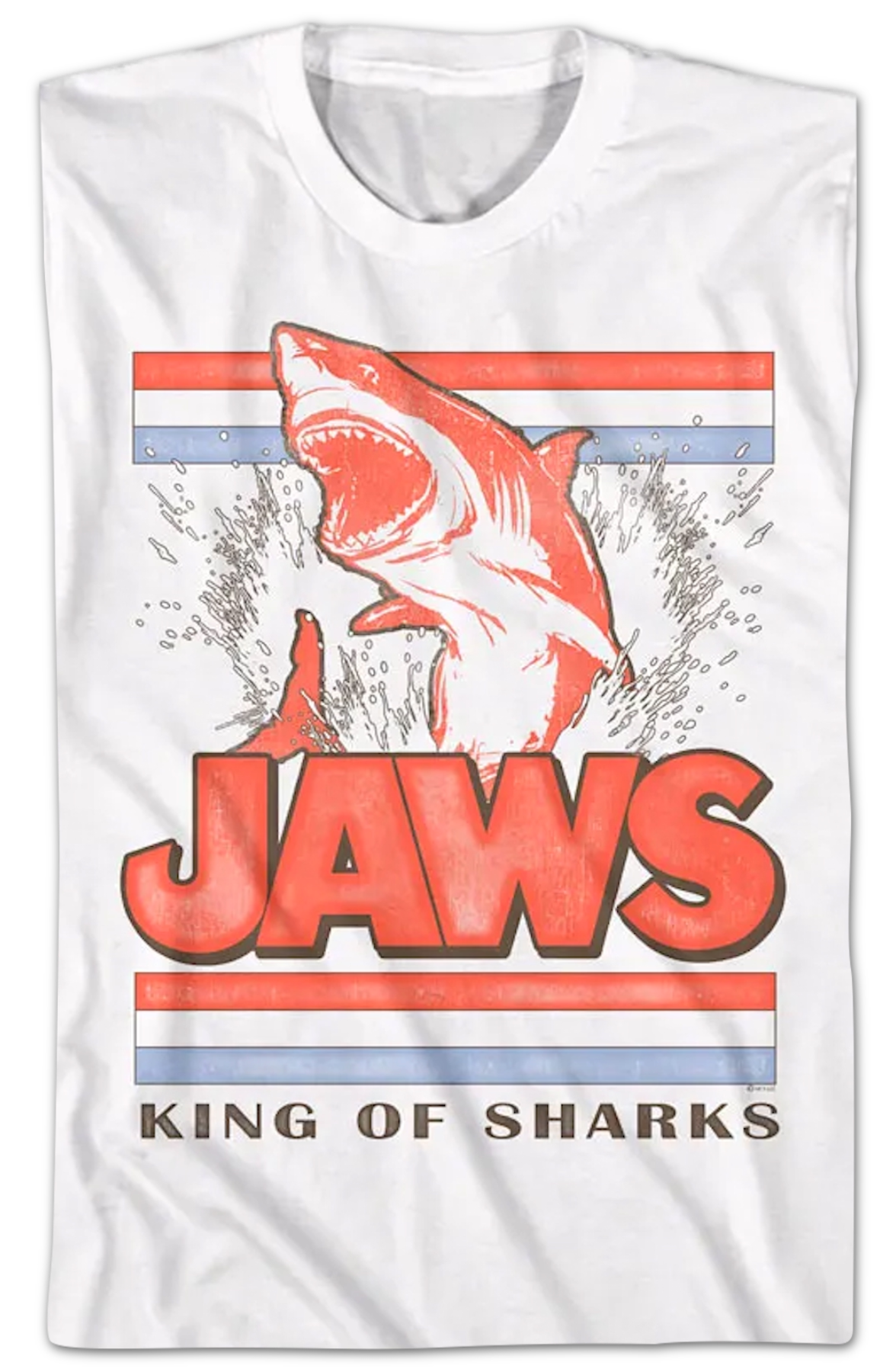 Leaping King Of Sharks Jaws T-Shirt