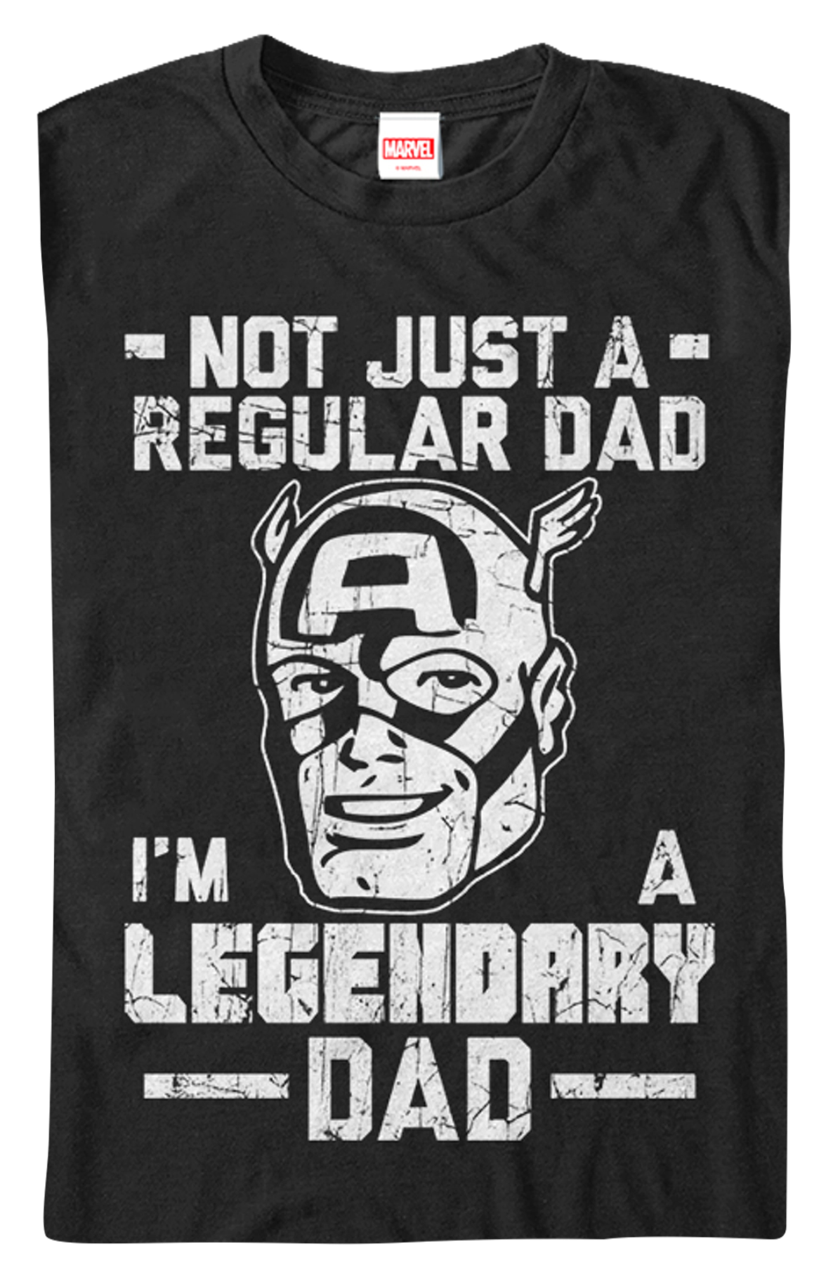 Legendary Dad Captain America T-Shirt