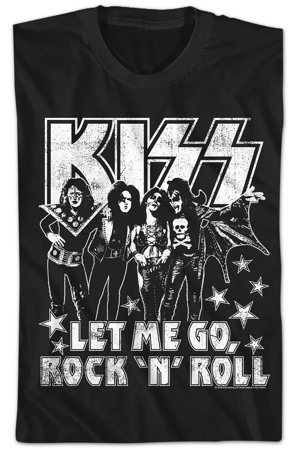 Let Me Go Rock 'N' Roll Kiss T-Shirt