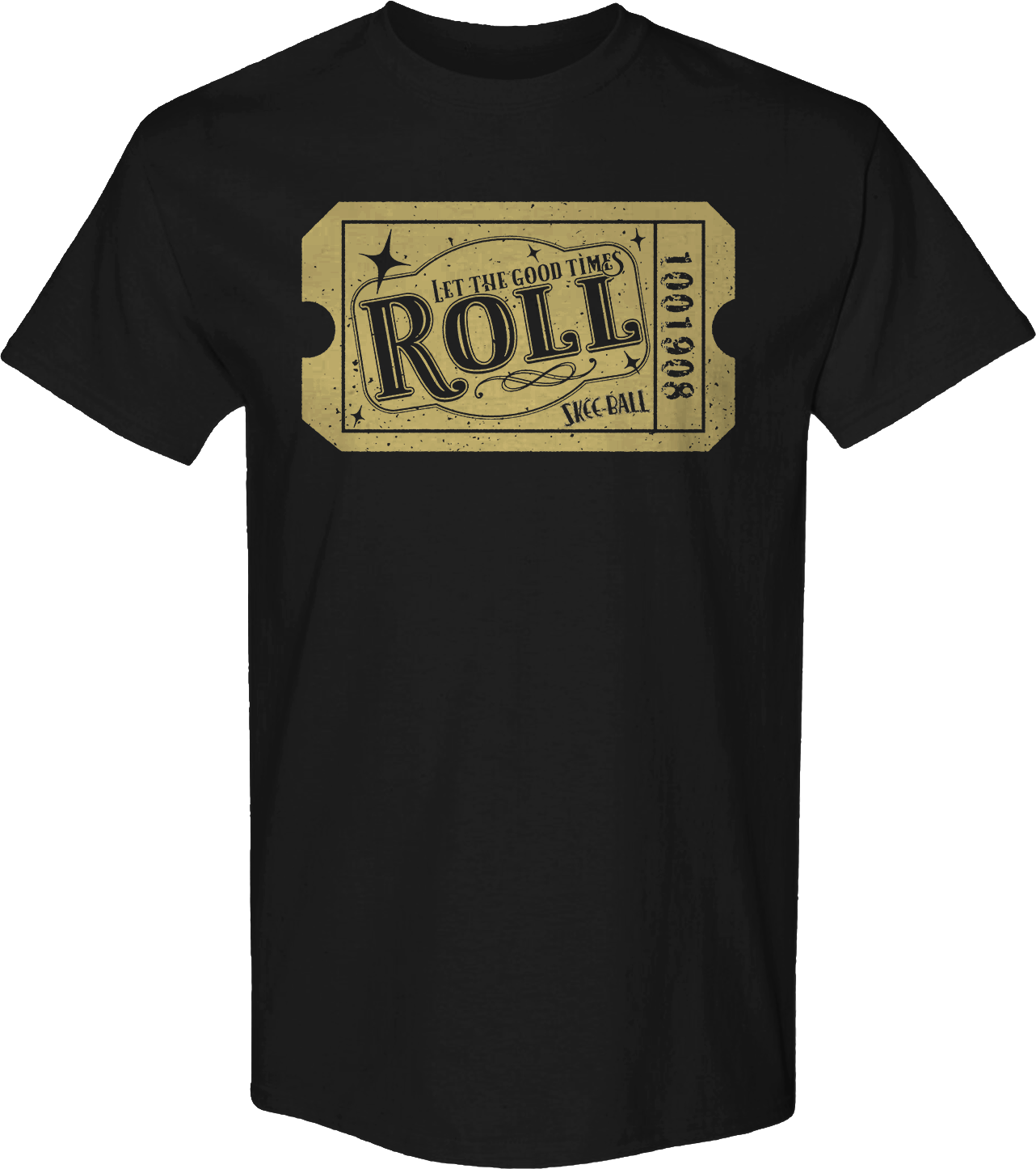 Let The Good Times Roll Ticket Skee-Ball T-Shirt