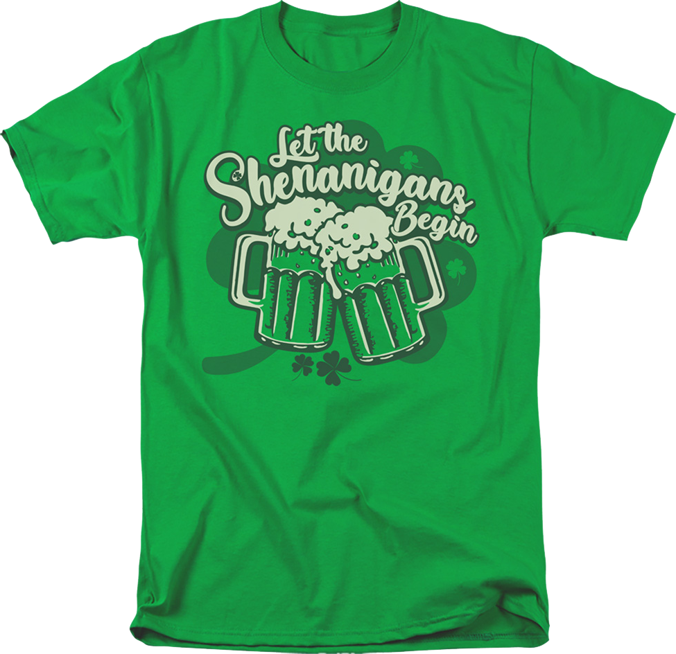 Let The Shenanigans Begin St. Patrick's Day T-Shirt