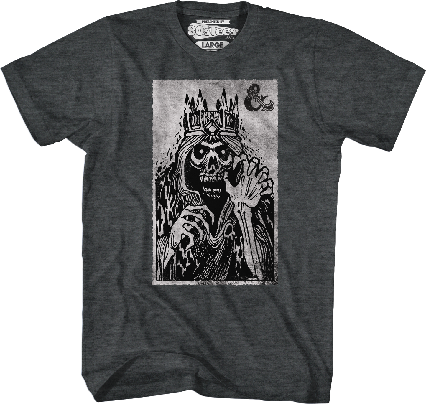 Lich Sketch Dungeons & Dragons T-Shirt