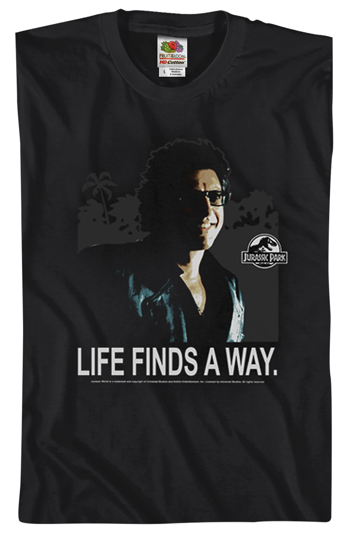 Life Finds A Way Jurassic Park T-Shirt