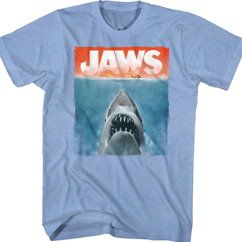 Light Blue Jaws T-Shirt