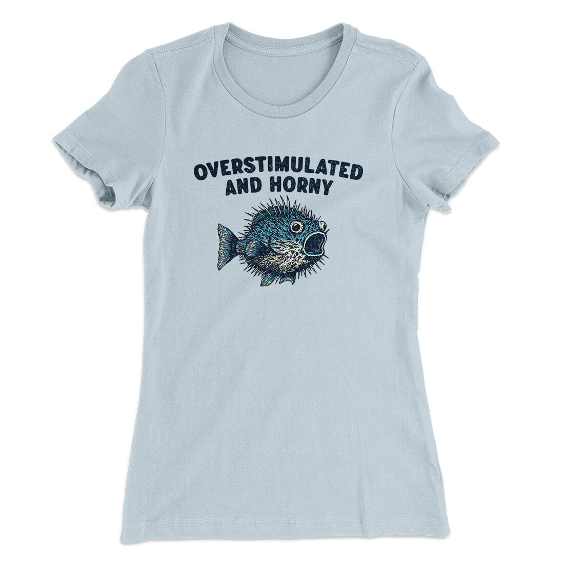 Overstimulated And Horny Women's T-Shirt