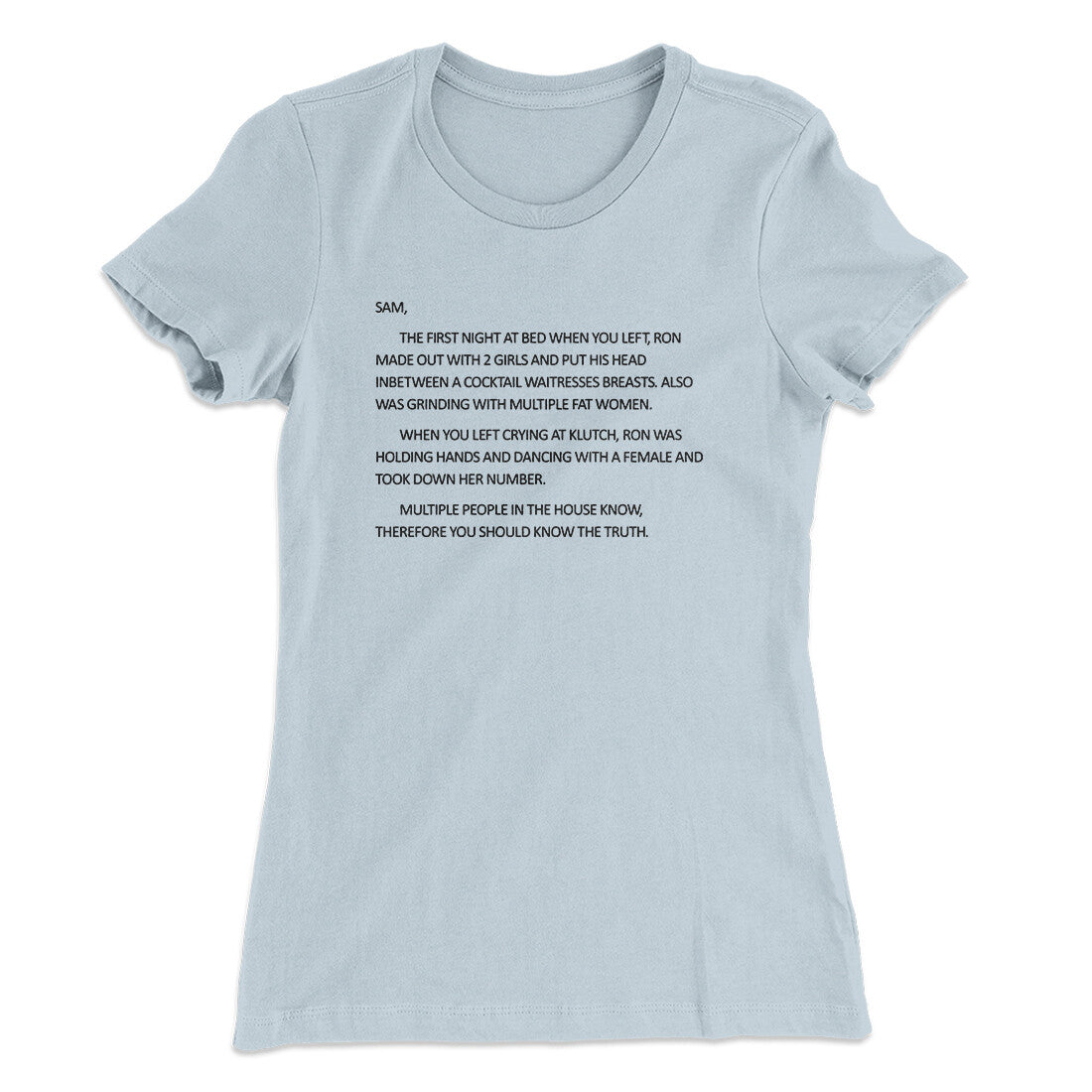 Letter To Sam Women's T-Shirt