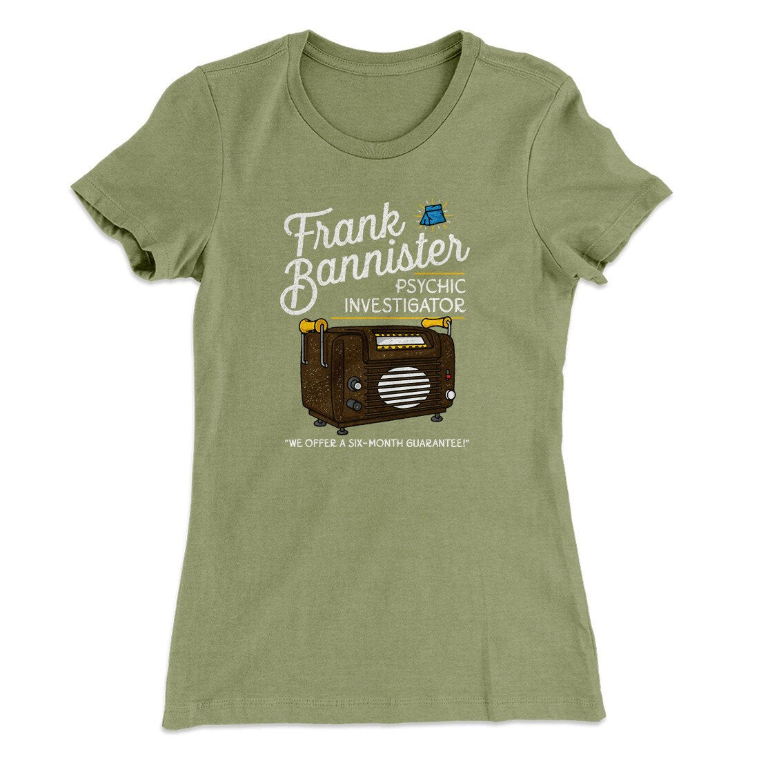 Frank Bannister Psychic Investigator Women's T-Shirt