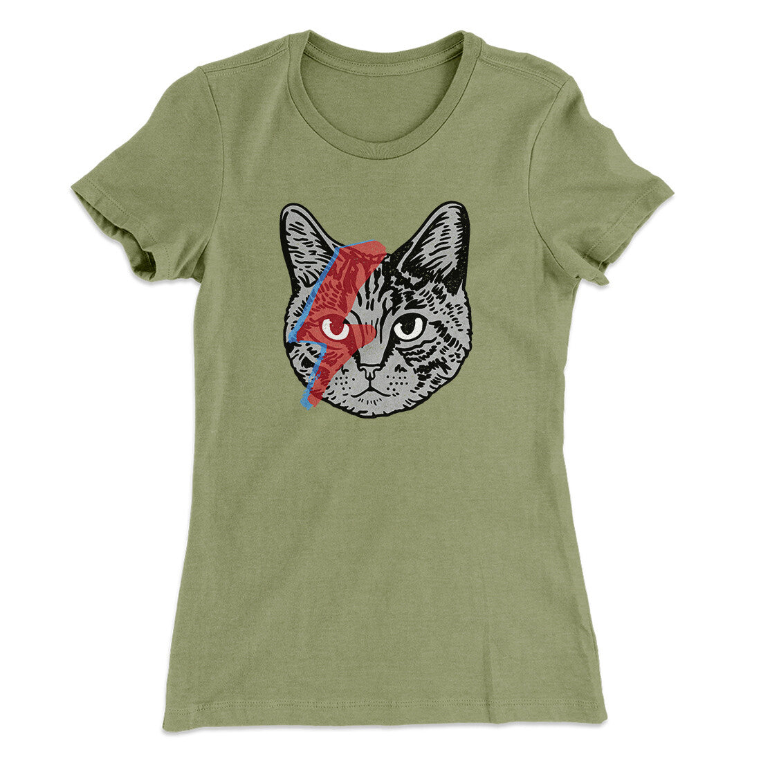 Bowie Cat Women's T-Shirt