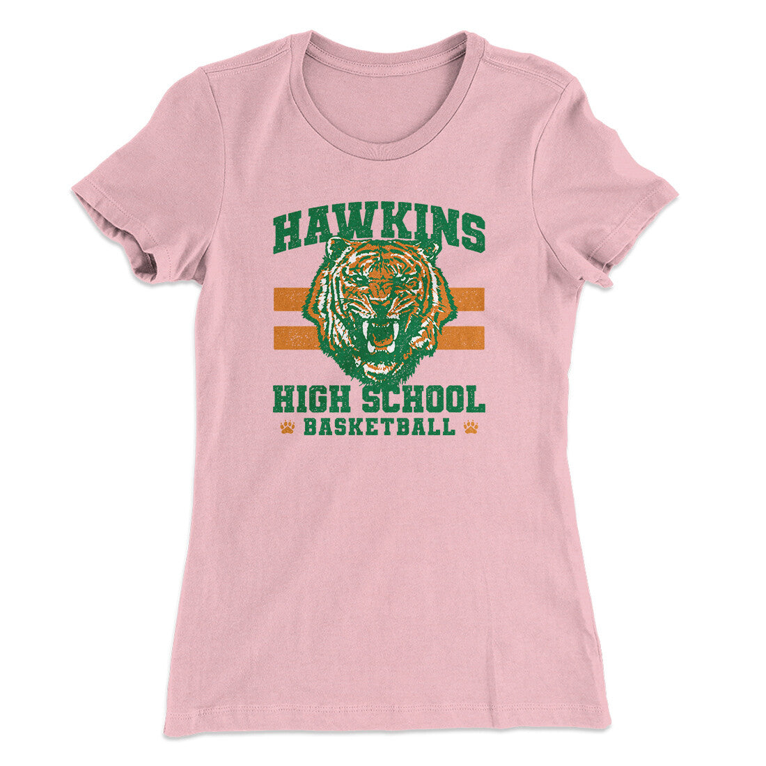 Hawkins Tigers Basketball Women's T-Shirt