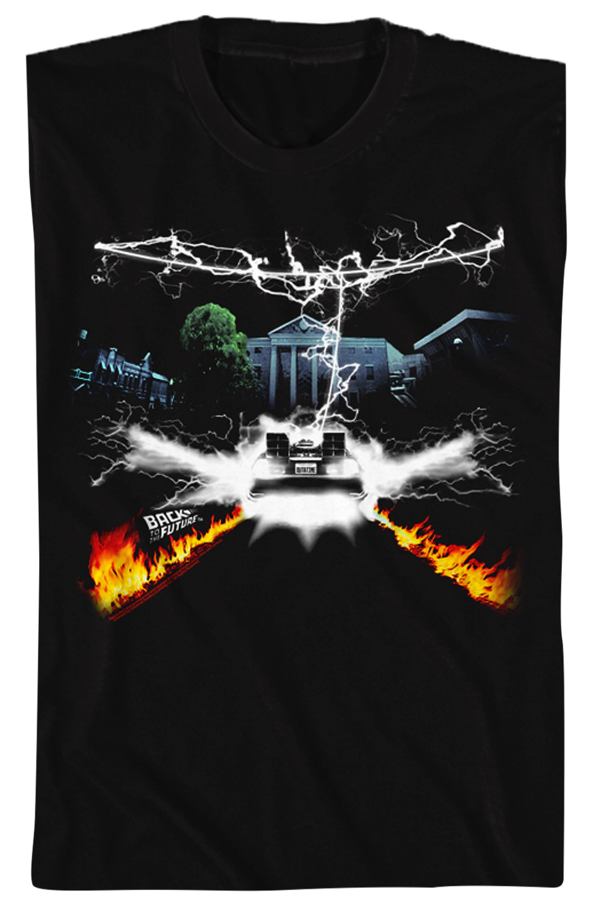 Lightning Bolt Back To The Future T-Shirt
